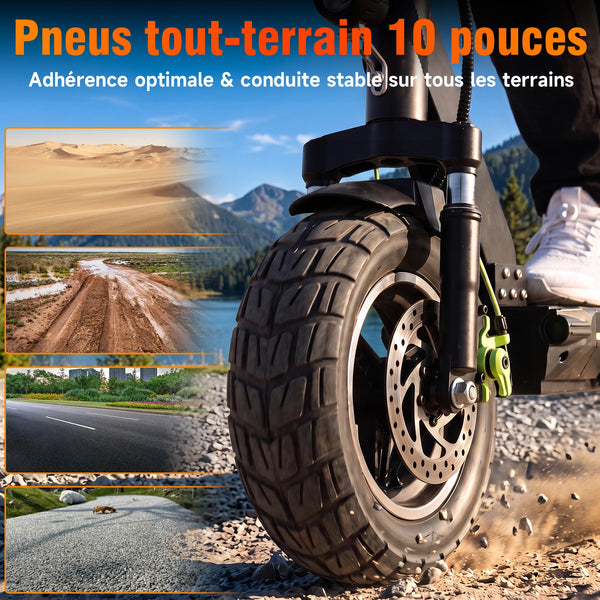 Trottinette électrique Todimart D6, 48 V — vue 5