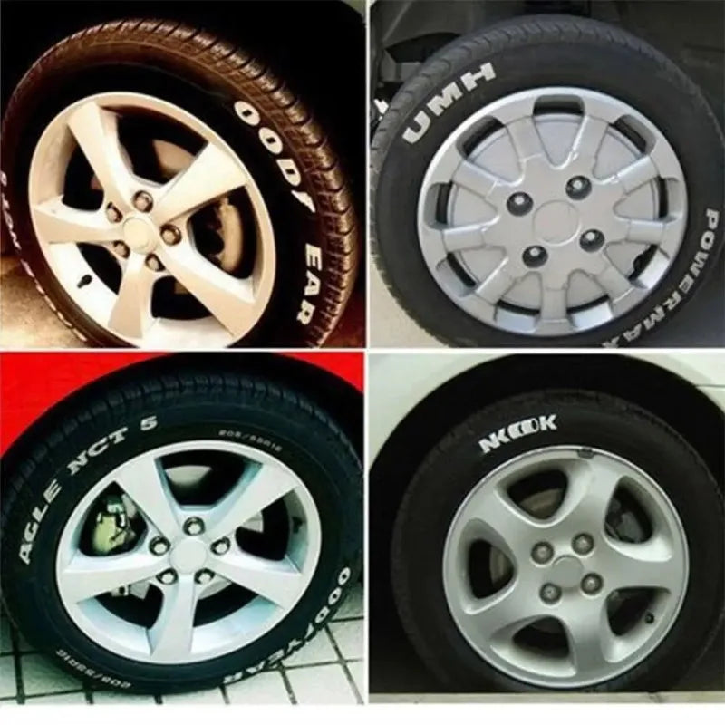 Marqueur Peinture Permanent Étanche pour Pneus et Jantes – Roues & freinage | OURANE.COM