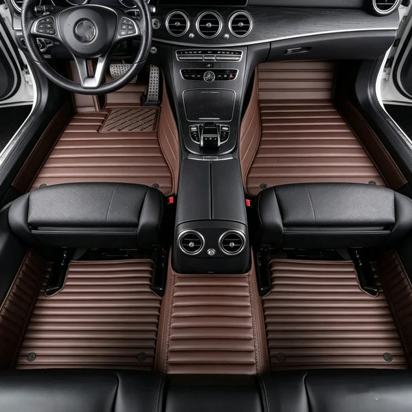 Tapis de sol de voiture sur mesure 7D moulés avec précision pour Volkswagen Golf Mk6 5K 2008-2013, 5 places, ajustement , en