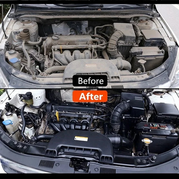 Nettoyant puissant pour compartiment moteur de voiture, produit de décontamination pour l'entretien automobile - OURANE.COM