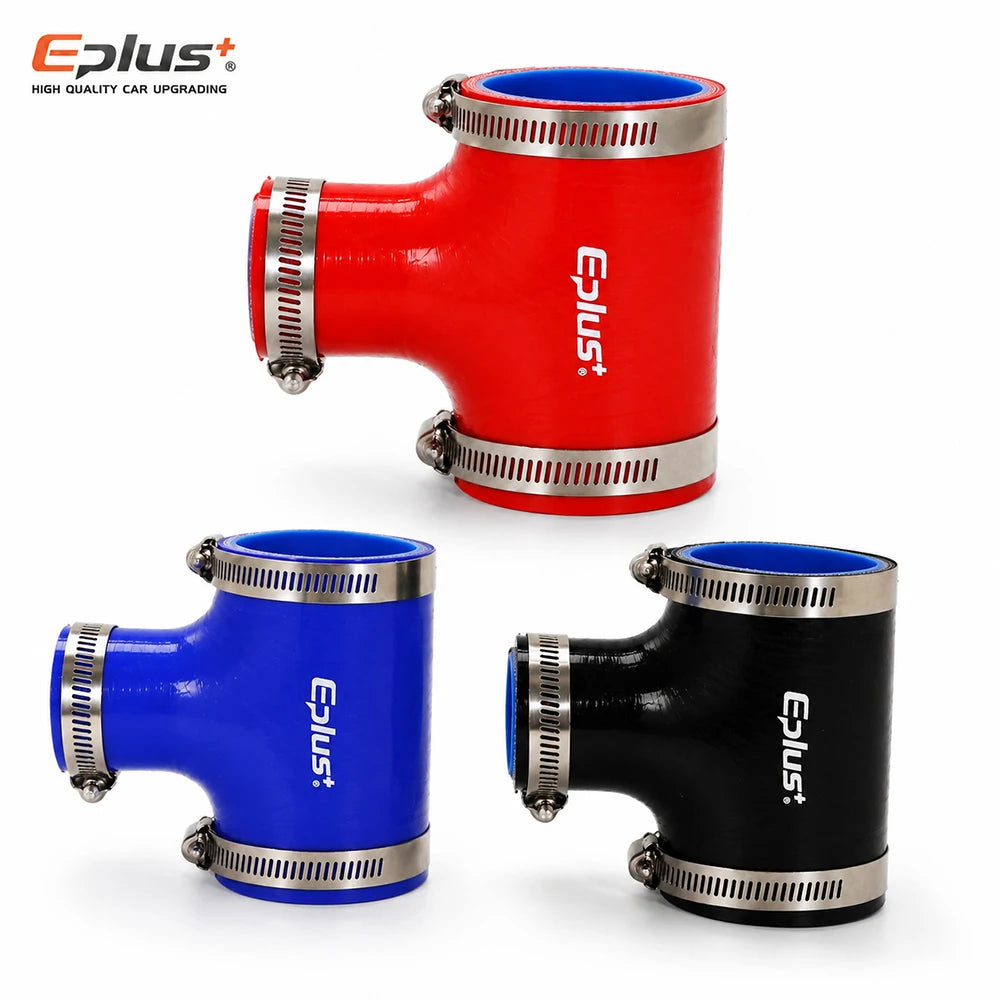 Durite Silicone Renforcée en T 3 Voies pour Turbo et Intercooler – Admission & performance | OURANE.COM