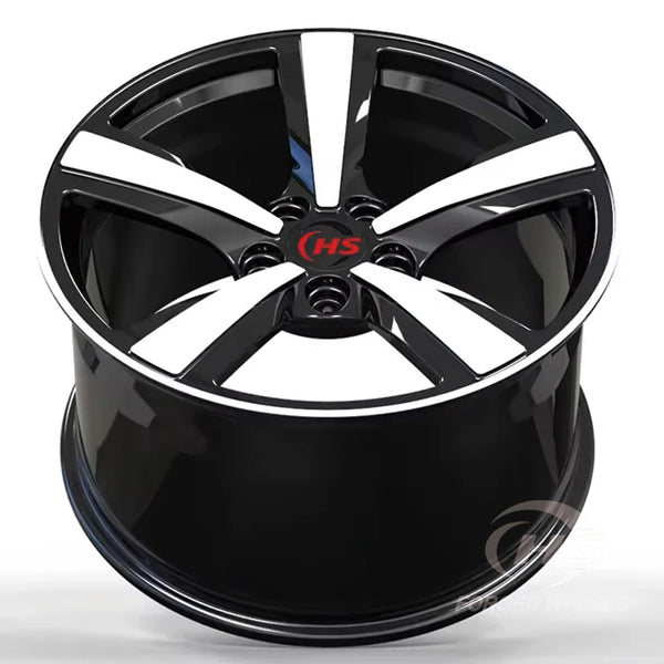 Jantes Forgées 5 Bâtons sport Porsche 911, 992, 997, 991, 718, 964 5x130 – 19 à 21 Pouces — vue 3
