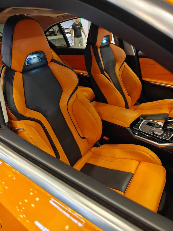 Siège de course réglable Jiabei 1020 Low Maximum, style baquet CF, en fibre de verre, fibre de carbone, tissu, cuir, polychlo