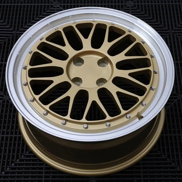 Jantes en alliage forgé sur mesure, noires, 19-22 pouces, jantes en alliage à rayons multiples pour Audi, Genesis, Volkswagen