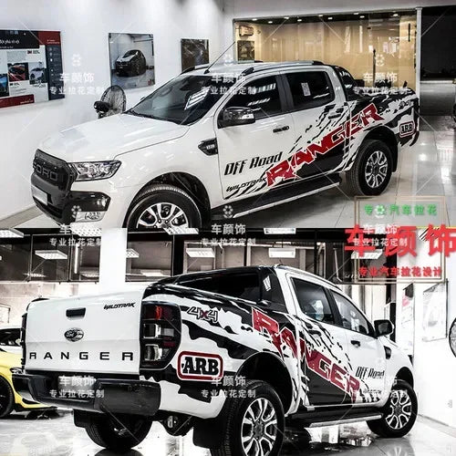 Autocollants tout-terrain pour Ford Raptor F150, D-Max, Tundra, Hilux, Tacoma et Navara — vue 8