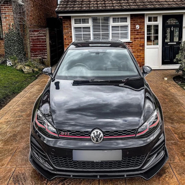 Lame avant noire Golf 7/7.5 GTI, GTD, R et R-Line — vue 2
