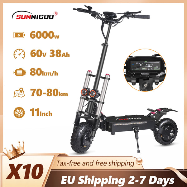 Trottinette électrique SUNNIGOO X10, 60 V — vue 1