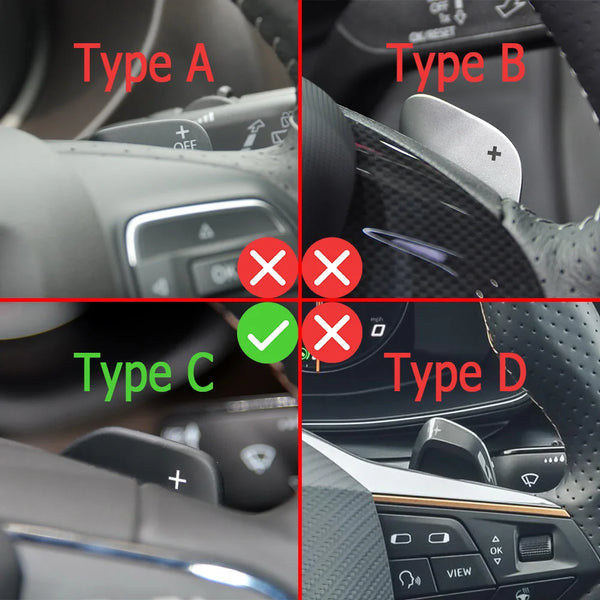 Palettes de changement de vitesse pour Seat Leon FR Cupra Ateca Ibiza 6P Arona Tarraco Alhambra, extension de volant de voitu