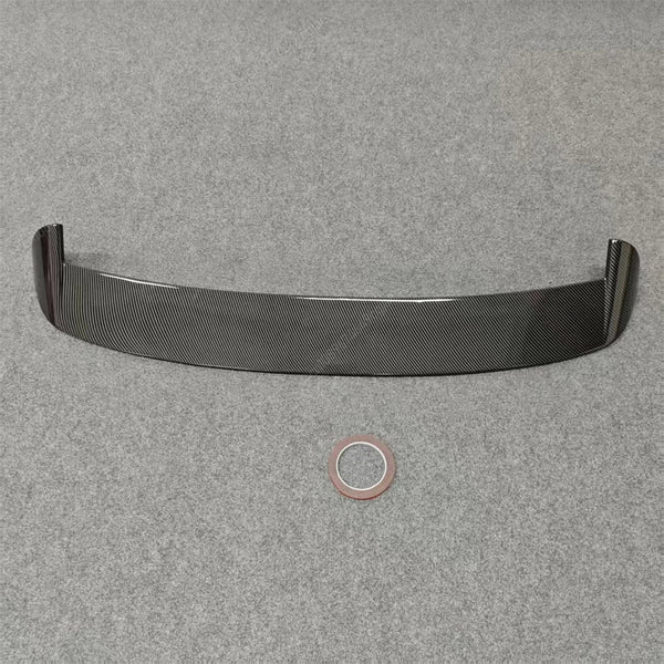 Aileron de coffre arrière de voiture, capuchon de spoiler de toit, aileron arrière noir brillant, accessoires pour Seat Ibiza