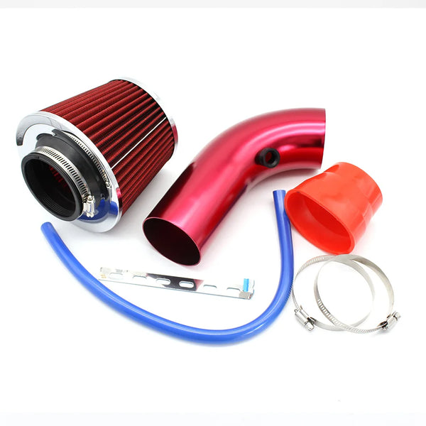 Filtre à Air à tête de champignon pour voiture, 76mm, réaménagé, tuyau d'admission, filtre à Air froid à haut débit, kit de t