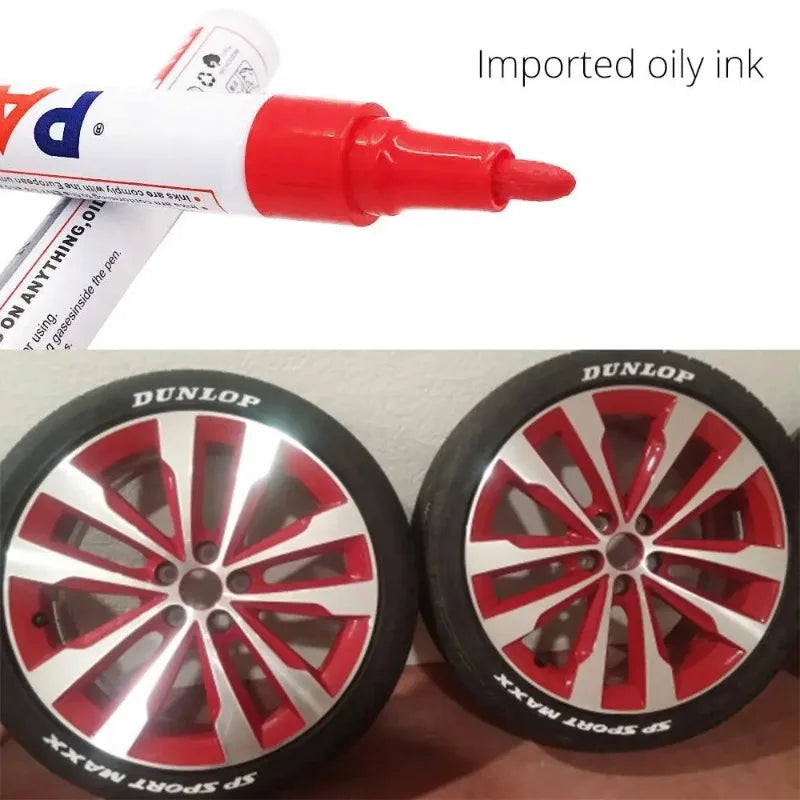 Marqueur Peinture Permanent Étanche pour Pneus et Jantes – Roues & freinage | OURANE.COM