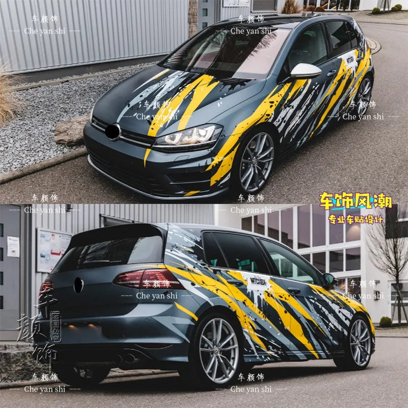 Autocollants de carrosserie sport pour Volkswagen Golf 6, 7 et 8 GTI — vue 8