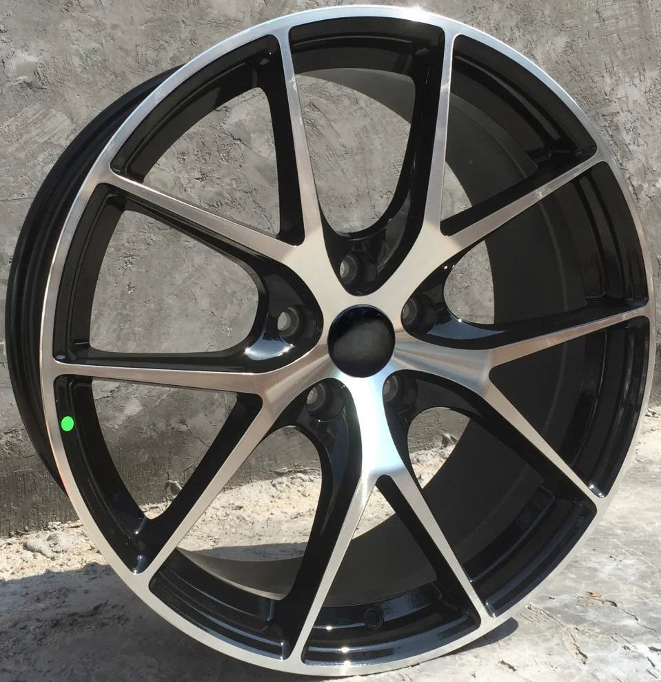 Pour Mazda 8 CX-9 CX-5 RX-8 Hyundai Elantra Sonata Nissan 19 pouces 5x114.3 jantes de roue en alliage de voiture