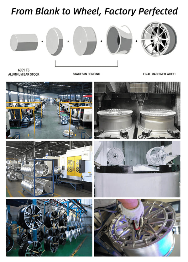 Jantes forgées en usine, personnalisables, 15, 16, 17, 18, 19, 20, 21, 22 pouces, PCD 5*114.3, accessoires de voiture, jantes