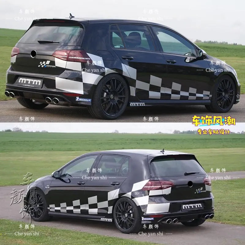 Autocollants de carrosserie sport pour Volkswagen Golf 6, 7 et 8 GTI — vue 19