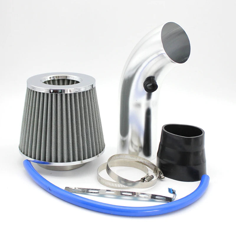 Kit Admission d’Air Froid Universel 76 mm avec Filtre Haut Débit – Admission & performance | OURANE.COM
