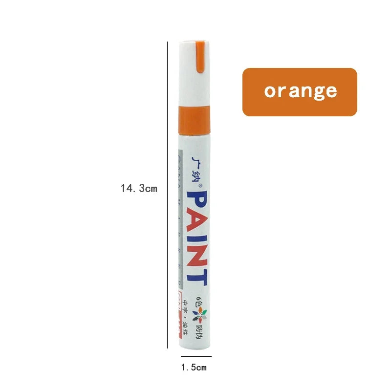 1/12Pcs Stylo Peinture Paint Markers Étanche Auto Pneu Oil-Based Stylo Peinture Lot Quick Dry et Permanent – Roues & freinage