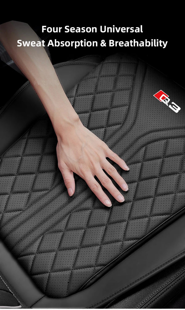 Coussin de siège automobile pour Audi Q3 Q4 Q5 Q6 Q7 Q8, housses de siège automobile 3D respirantes, coussin de siège arrière
