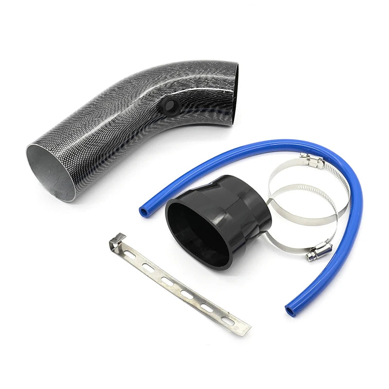 Kit Admission d’Air Froid Universel 76 mm avec Filtre Haut Débit – Admission & performance | OURANE.COM