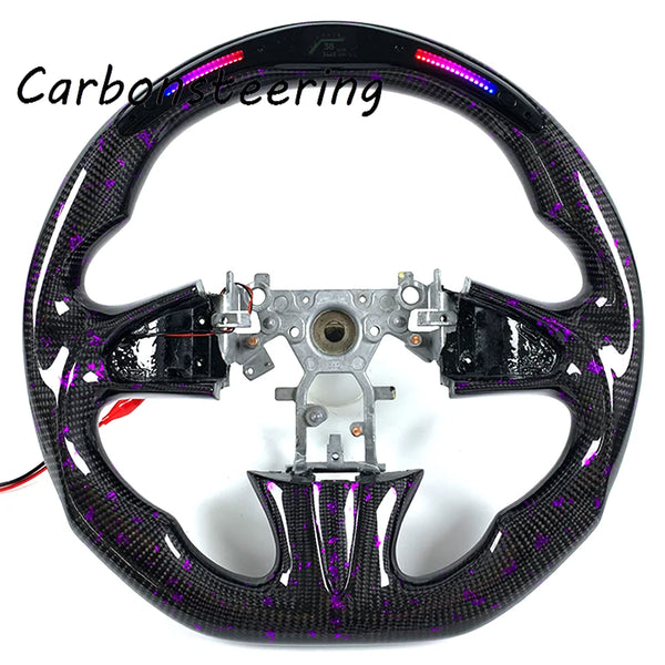 Volant en fibre de carbone forgé sur mesure pour Infiniti Q50 Q50s 2014-2026 Red Sport JDM Racing Performance Sport Styl