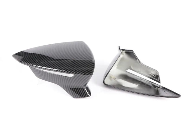 Noir pour Seat Leon 5F MK3 ST Cupra 2013-2020 Ibiza MK5 Arona 2017-2018 accessoires de couverture de rétroviseur latéral de v