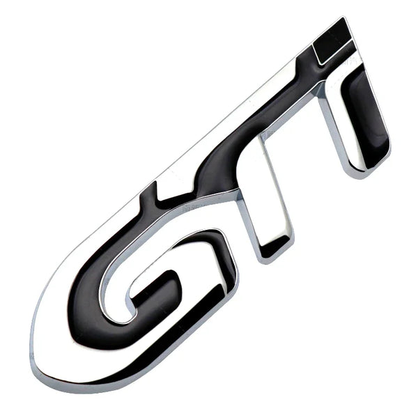 Badges métalliques GTI pour ailes Peugeot — OURANE