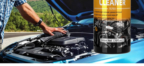 Nettoyant moteur Hydroshine : Décontamination puissante pour le compartiment moteur de la voiture, outil de nettoyage, spray