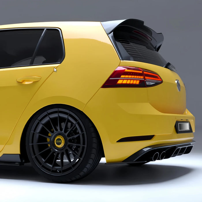 Aileron de Toit Golf 7 – Style Oettinger Noir Brillant 2013–2020 – Version 8 – Ourane