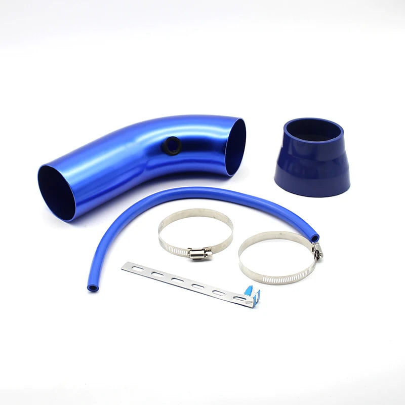 Kit Admission d’Air Froid Universel 76 mm avec Filtre Haut Débit – Admission & performance | OURANE.COM
