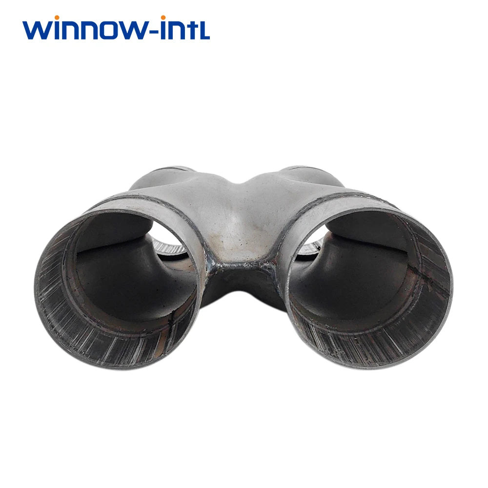 Tube X-Pipe Universel Double Échappement 2,25 / 2,5 pouces – Échappement auto OURANE.COM