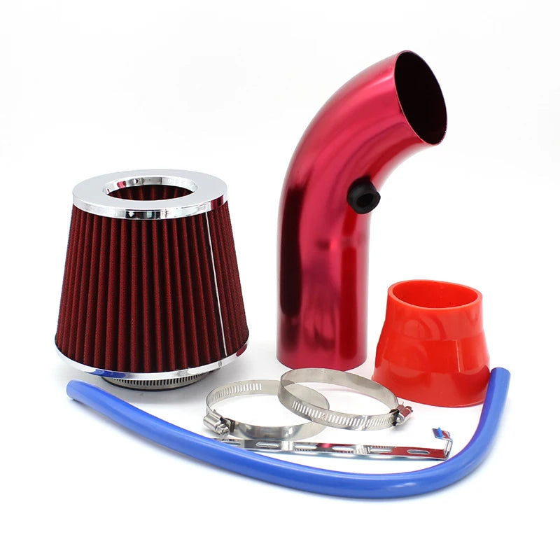 Kit Admission d’Air Froid Universel 76 mm avec Filtre Haut Débit – Admission & performance | OURANE.COM