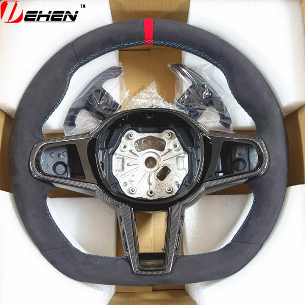Volant carbone style CS pour BMW M et Série 3 — vue 12