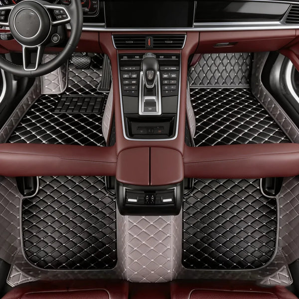Tapis de sol de voiture sur mesure 7D moulés avec précision pour Volkswagen Golf Mk6 5K 2008-2013, 5 places, ajustement , en