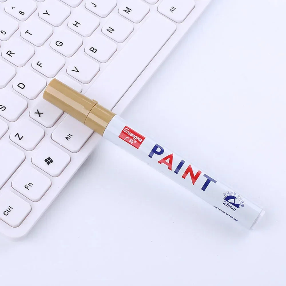 Marqueur Peinture Permanent Étanche pour Pneus et Jantes – Roues & freinage | OURANE.COM