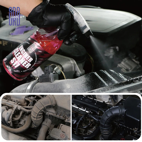 Nettoyant et dégraissant pour baie moteur - Efficace pour voitures, moteurs, sols, usage domestique - nettoie rapidement la g