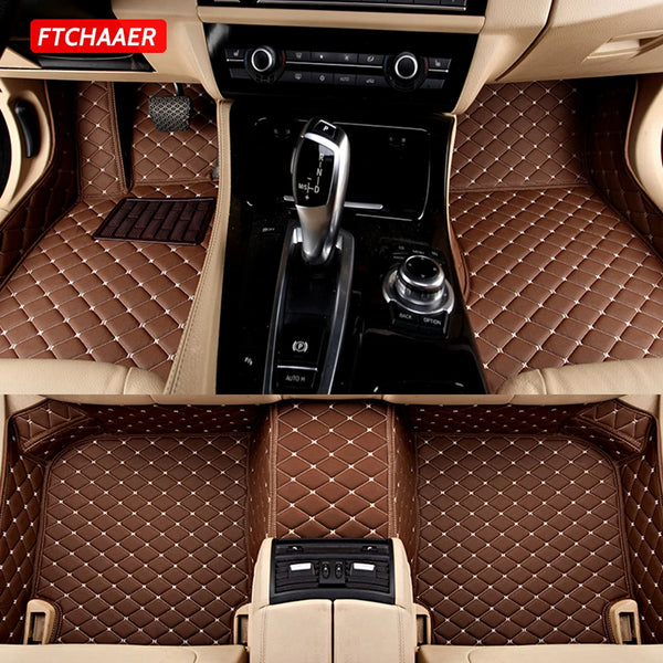 FTCHuto ER-Tapis de sol de voiture personnalisés pour VW, Golf Sportsvan, automobile Carpets, Foot Coche, Accessoires - OURAN