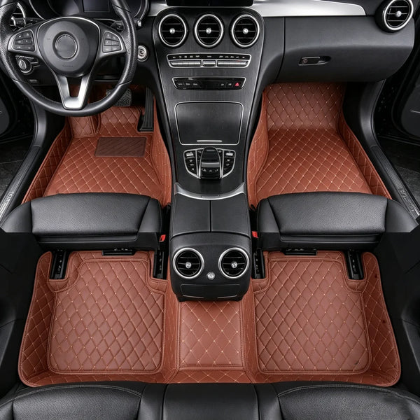 Tapis de sol automobile sur mesure pour Renault Megane RS XFB 1.8L 2020-2025 5 places, protection intégrale anti-salissure et
