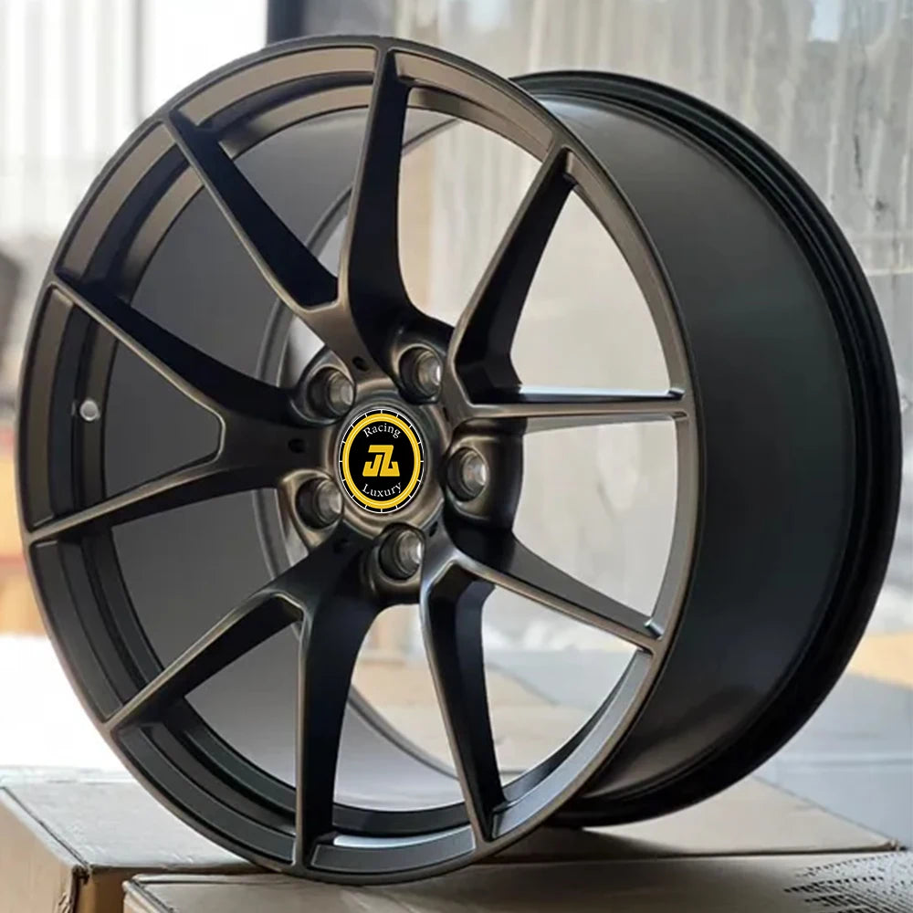 Jantes Forgées Concaves Noires BMW M3/M5/F87 M2 5x112/5x120 – 18 à 20 Pouces — vue 1