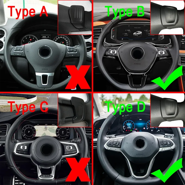 Extension de palette de changement de volant de voiture, manettes de vitesse pour Volkswagen Tiguan MK2, VW Golf 8, MKPirVari