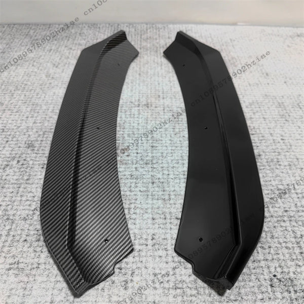 Becquet de lèvre de pare-chocs avant noir brillant, pour Seat Leon MK3 MK3.5 2012 - 2019, couvercle de diffuseur de lèvre ABS