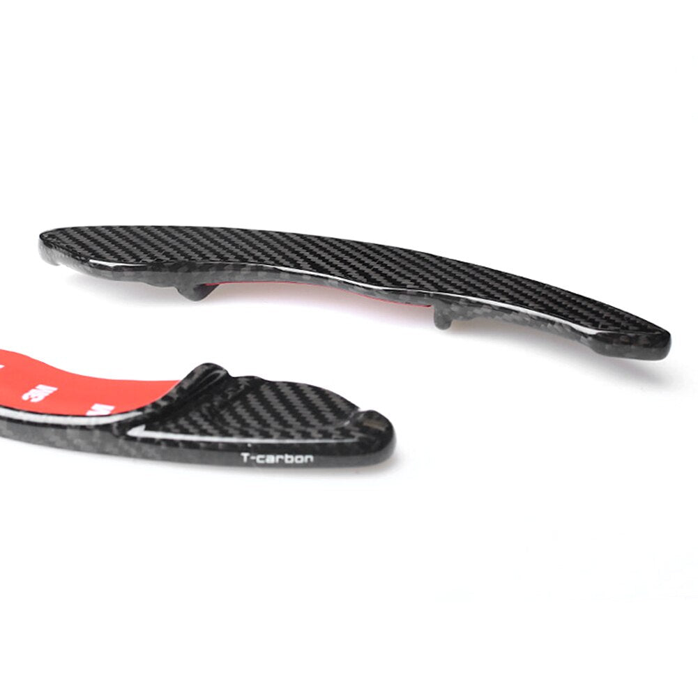 Real Fibre de Carbone Auto Volant Palette de Volant Pour Volkswagen VW Golf 7 GTI MK7 R 2015-17 Sagitar GLI 2016-17 POLO GTi 