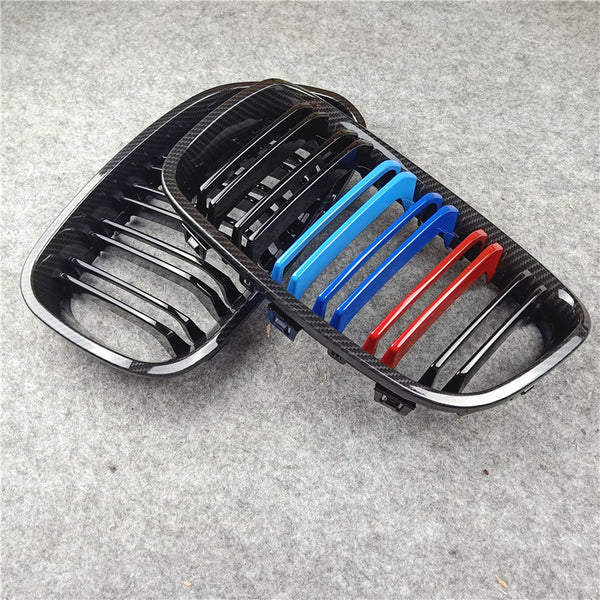 M Document-calandre en carbone pour BMW, F20, F22, E46, E90, E92, F30, F34, F32, G30, E60, F10, E84, F48 Bery Tage, X5, X6, F