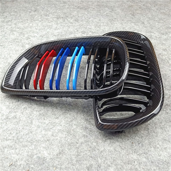 M Document-calandre en carbone pour BMW, F20, F22, E46, E90, E92, F30, F34, F32, G30, E60, F10, E84, F48 Bery Tage, X5, X6, F