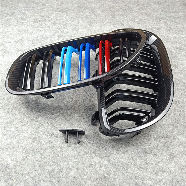 M Document-calandre en carbone pour BMW, F20, F22, E46, E90, E92, F30, F34, F32, G30, E60, F10, E84, F48 Bery Tage, X5, X6, F