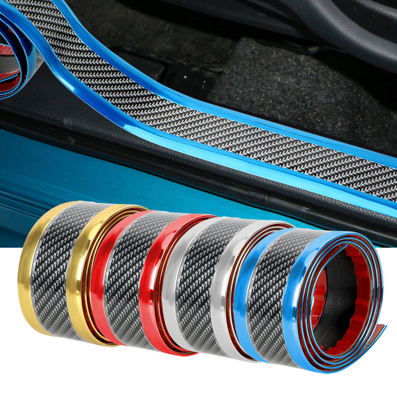 Protection de Seuil de Porte Effet Carbone – Carrosserie & style | OURANE.COM