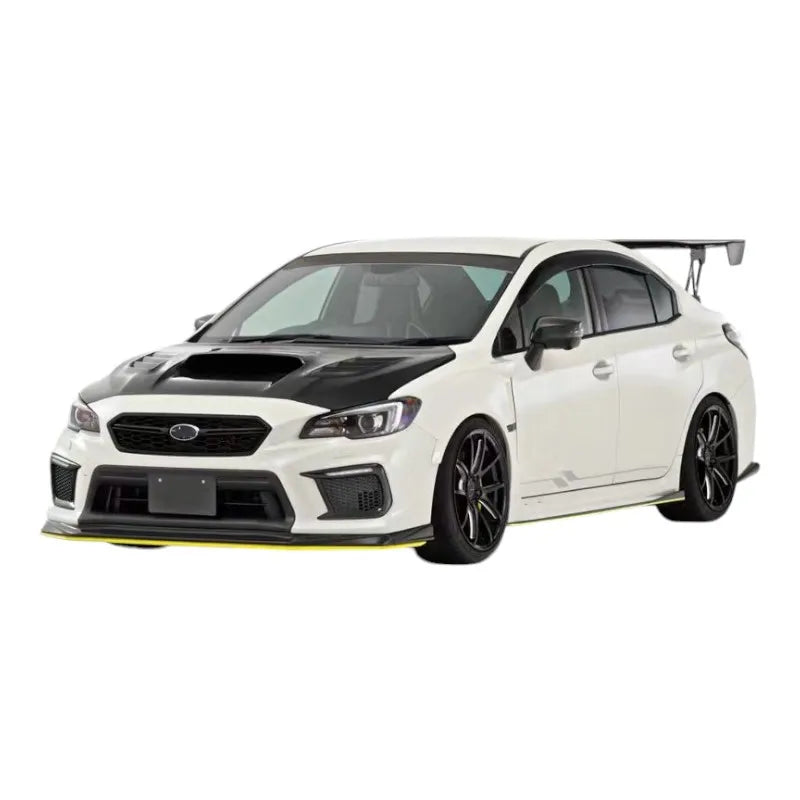 Lèvres de pare-chocs avant et arrière en fibre de carbone pour Subaru WRX STI 2019 et plus, style ICOOH