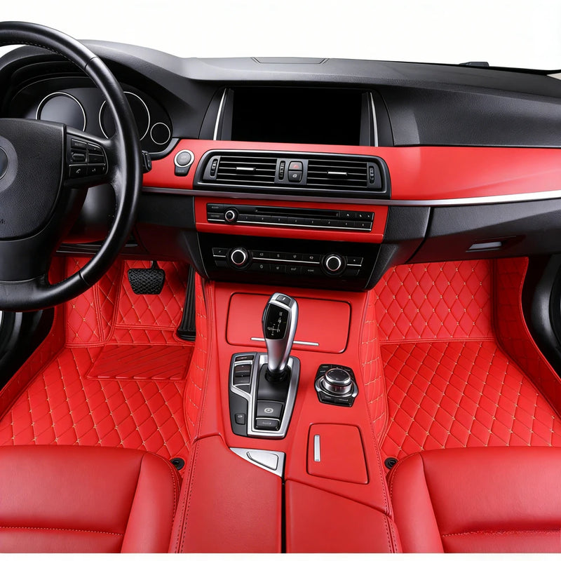 Tapis de sol automobile sur mesure pour Renault Megane RS XFB 1.8L 2020-2025 5 places, protection intégrale anti-salissure et