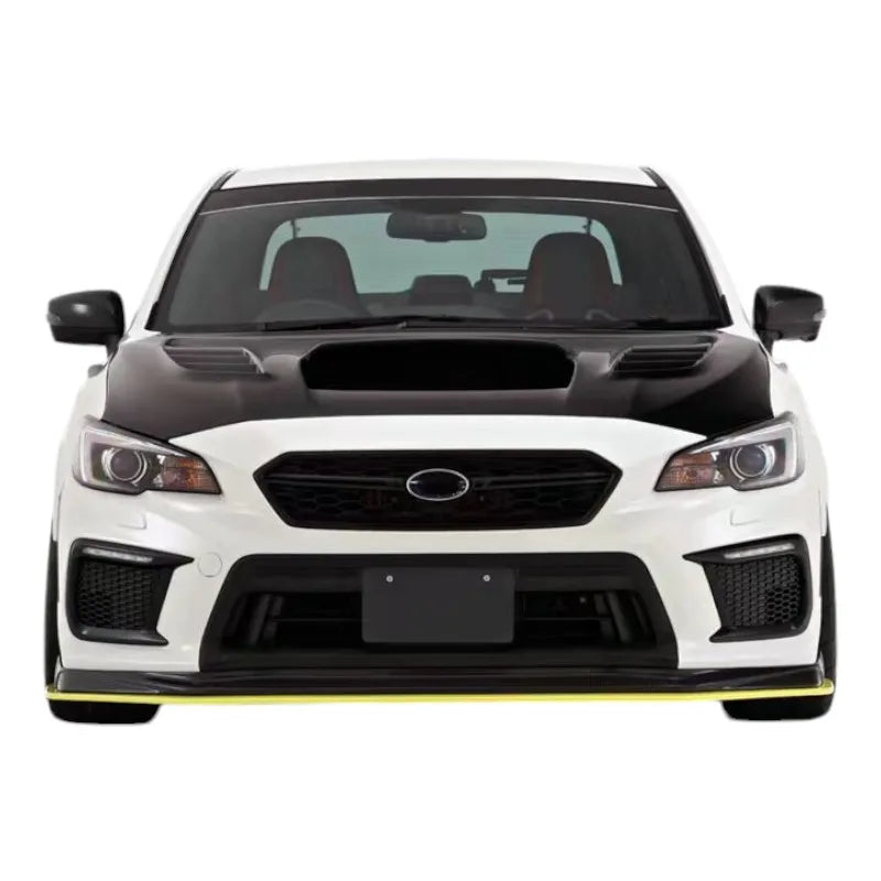 Lèvres de pare-chocs avant et arrière en fibre de carbone pour Subaru WRX STI 2019 et plus, style ICOOH