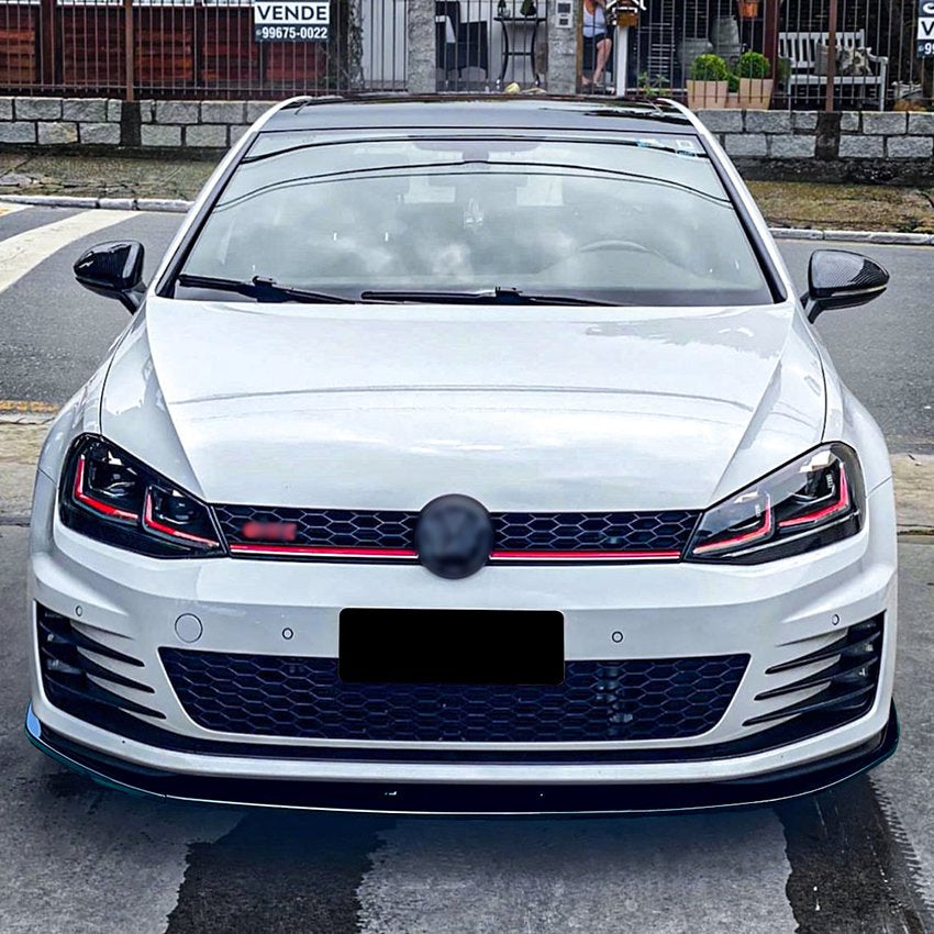 Vente d'usine de lèvre de pare-chocs avant pour Golf Mk7 Gti R Rline 2013-2016 Kit de carrosserie Accessoires de voiture