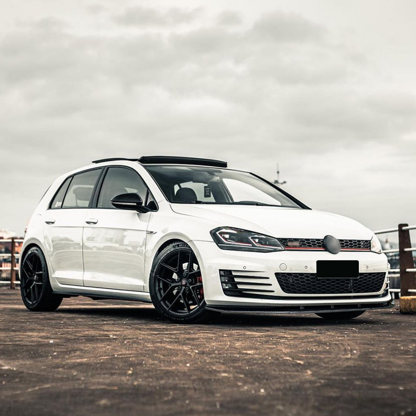 Vente d'usine de lèvre de pare-chocs avant pour Golf Mk7 Gti R Rline 2013-2016 Kit de carrosserie Accessoires de voiture